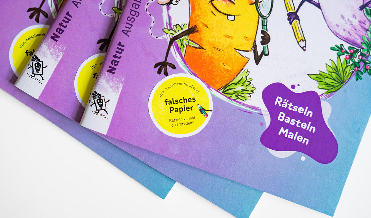 Rätselheft Natur mit kleinem Schönheitsfehler jetzt günstiger im Shop